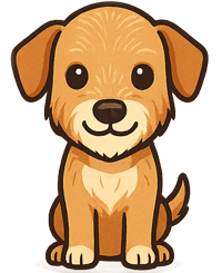 Barkley the DogsBNB mascot