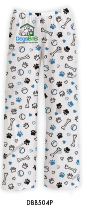 Bones Black and White Pants