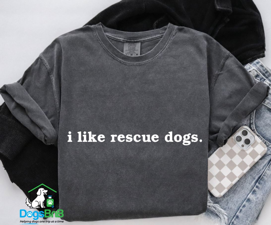 i like rescue dogs | Unisex T-Shirt